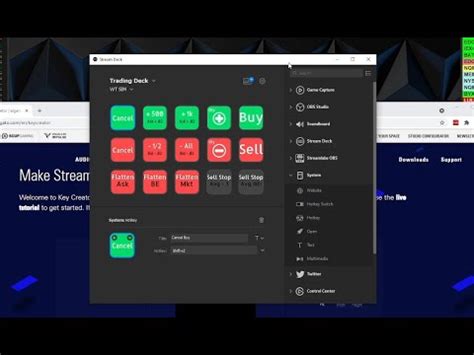 Setting up Elgato Stream Deck for Trading Platforms (Warrior .